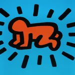 Keith Haring, Radiant Baby, from Icons (Littmann PP. 170 - 171), 1990