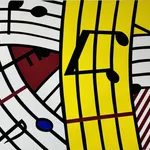 Roy Lichtenstein, Composition IV (C. 293) , 1995