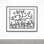 Keith Haring, Radiant Baby, from Icons (Littmann PP. 170 - 171), 1990