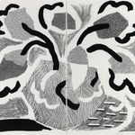 David Hockney, Stanley In a Basket, 1986