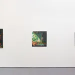 Install photo of Nicholas Bono Kennedy solo exhibition "After The Dinner Party"