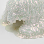 Dan Lam white slime sculpture detail