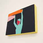 Mario Wagner colorful painting of figure