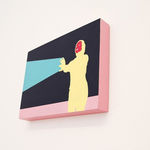 Mario Wagner colorful painting of figure