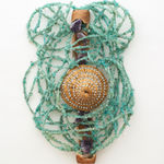 Lucien Shapiro, Holding His Head as Close to Her Heart Without Bleeding Spirit Totem, 2019