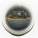 Abigail Goldman's sculpture of Donald Trump in a cell