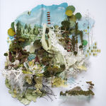 Gregory Euclide abstracted nature piece