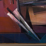 Augustine Kofie abstract painting detail