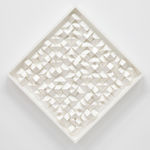 Sean Newport abstract colorful wall sculpture