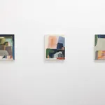 Install photo from Seonna Hong's solo exhibition Cognitive Dissonance