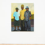 Dennis Brown's install photos of a gallery wall