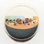 Abigail Goldman's sculpture of four rooms