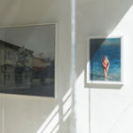 install view of artwork