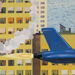 backend of a jet plane looking out