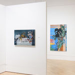 Installation view of Bedford Gallery's exhibition "Observations of a Still Life," featuring Sabrina Bockler's artwork