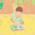 Danym Kwon - detail of "I Wish You Are...". The boy wears a green and white stripes long sleeve top, laying face down.