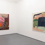 Install photo from Seonna Hong's solo exhibition Cognitive Dissonance