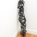 Lucien Shapiro, Holding His Head as Close to Her Heart Without Bleeding Spirit Totem, 2019