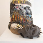 Derek Weisberg bricolage sculpture detail