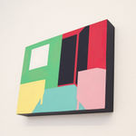 Mario Wagner colorful painting of interior