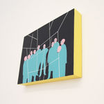 Mario Wagner colorful painting of figures