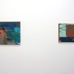 Install photo from Seonna Hong's solo exhibition Cognitive Dissonance