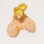 pink and yellow sculpture by Jen Dwyer
