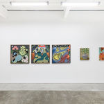 Installation view of "Friends & Family" exhibition at Hashimoto Contemporary San Francisco.