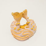 pink and yellow sculpture by Jen Dwyer