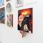 Installation photo of Hot Snack Summer at Hashimoto Contemporary Los Anglees