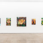 Installation image of Nicholas Bono Kennedy's artwork at Hashimoto Contemporary LA