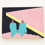 Mario Wagner colorful painting of figures