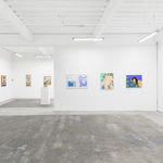 Install Image of "Oddkin", from left to right, “Jane & Jake”, “Circle in Golden Gate Park”, “MY ANGEL”, “CheezIt Angel”, “MANYFACES”, “When the Cat's Away”, “legs3”, “spa (7)”, “spa (2)”, “Americans Don't Use Umbrellas・アメリカ人は傘をささない”, “Pensive Pleasure”, “Shifted Gaze”, “I’m A Friend”