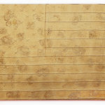 Andrew Schoultz - golden american flag