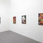 Install photo of Nicholas Bono Kennedy solo exhibition "After The Dinner Party"