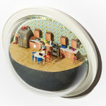 Abigail Goldman's sculpture of a kitchen murder scene