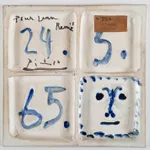 PABLO PICASSO, Pichet aux Arums, (A.R.189), 1953