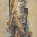 Elemer de Korody, Portrait de Femme, 1914, Huile sur toile
