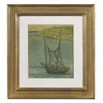 LÉONARD-TSUGUHARU FOUJITA, Portrait de jeune femme, circa 1926