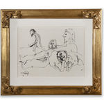 PABLO PICASSO, Pichet aux Arums, (A.R.189), 1953