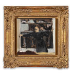 EDOUARD VUILLARD, Marie Ouvrant La Fenêtre , 1893, Huile sur panneau