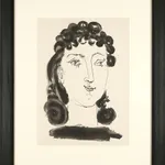 Picasso drawing woman