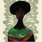 Chris Ofili, Celestial, 1998