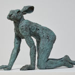 Sophie Ryder, Ladyhare with Child, 2013