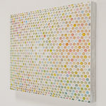 side view of through steamed glass #2115