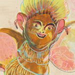 A detailed shot of a fairy.