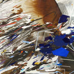 Detail of the upper left portion of When Time Becomes Nervous