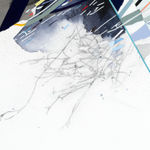 Detail of the bottom of the right layered mass in A Major/Minor Phase