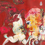 Rina Banerjee, Stolen lives, beetle black drops littered darkness, hid her and twice that hid the mischief of men. Blackened...