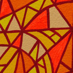 Detail of Noble Beast in Window.